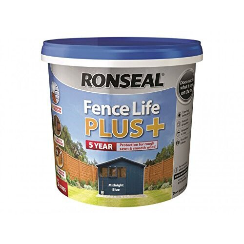 Ronseal Ronseal Fence Life Plus+ Midnight Blue 5 Litre