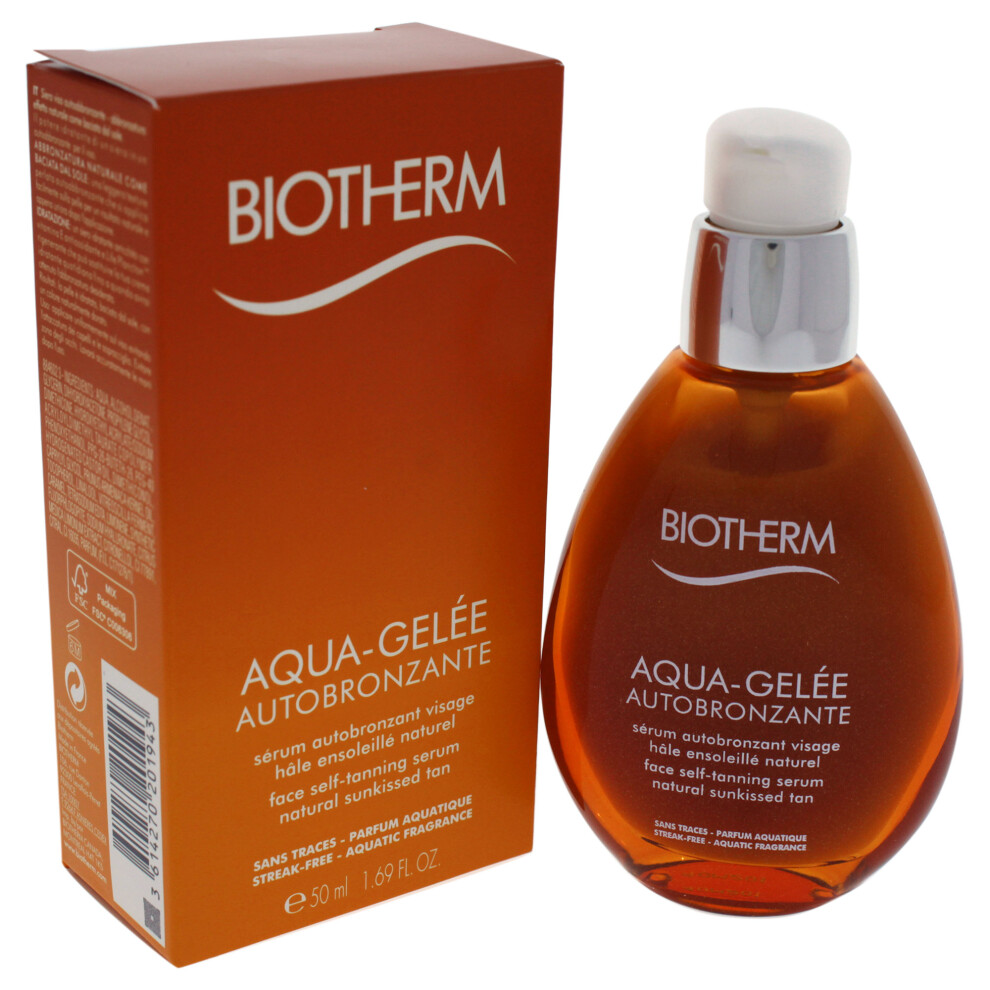 Biotherm Unisex Aqua-Gelee Autobronzante Face Self-Tanning Serum By For - 1.69 Oz Serum
