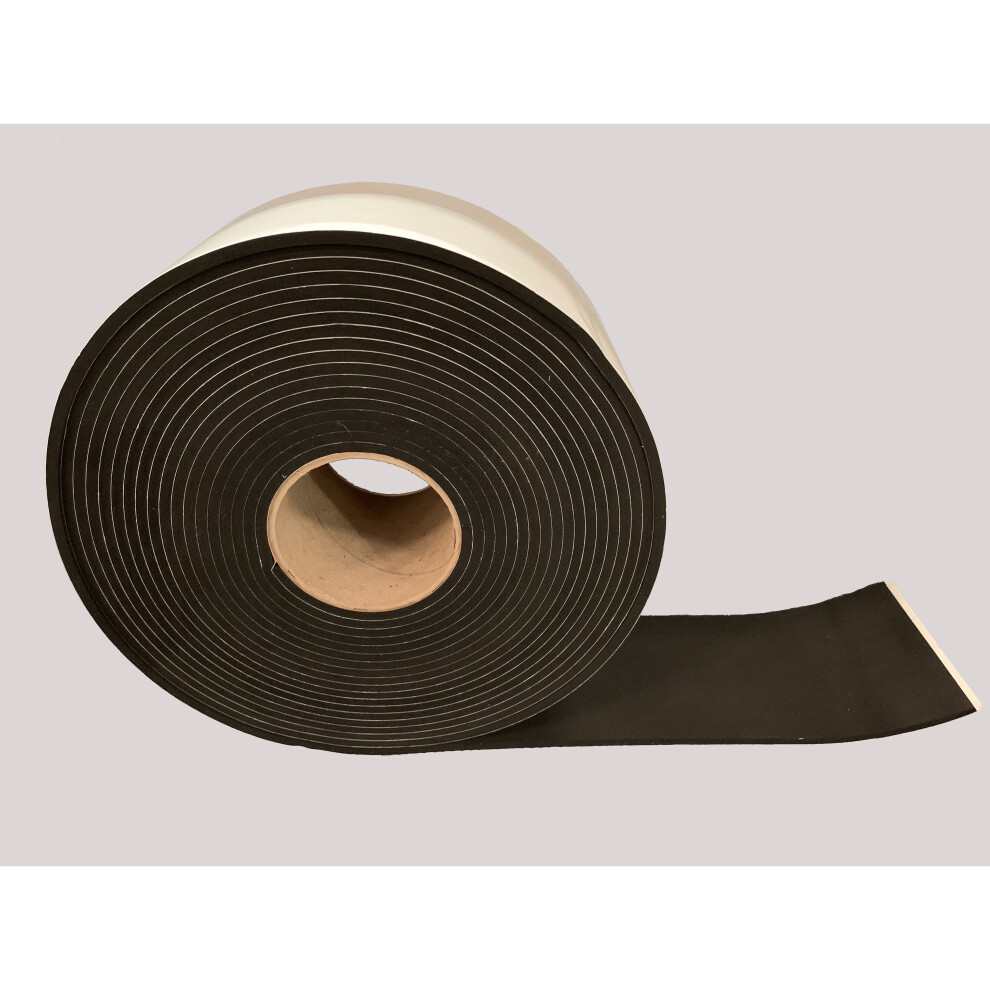 Advanced Acoustics Resilient Sealing Tape - 5Mm Thick X 100Mm Wide X 10M Long 5060345301823