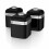 Swan (Black) 4pc Swan Retro Kitchen Storage Set 2