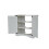 Timber Art Design UK Bathroom Sink Cabinet Under Basin Vanity Storage Cupboard Unit White 3