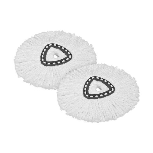 Vileda VILEDA Easywring et propre Turbo Classic Microfibre Mop Recharge Head Pack de 2 1