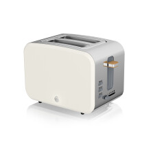 (Swan 2 Slice Nordic Style Toaster White) Swan 2 Slice Nordic Style Toaster
