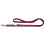 Hunter HUNTER Nickel-Plated Split-Leather Basic Training Lead Rope, 13 x 200 cm, Medium, Red/Nappa Black 1