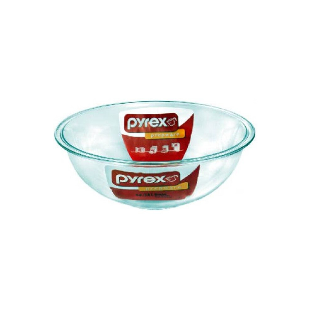 Pyrex 6001043 4 QT Clear Mixing Bowl - Pack Of 4