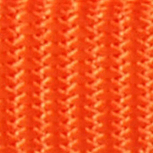 Red Dingo Dog Collar, Large, 25 mm/ 41 - 63 cm, Plain Orange 1
