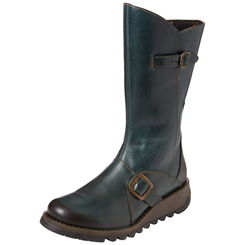 Fly London Womens MES 2 Boots Petrol UK 7