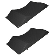 2 x TYRE WHEEL SAVERS with HANDLES - STOPS FLAT SPOTS saver caravan motorhome