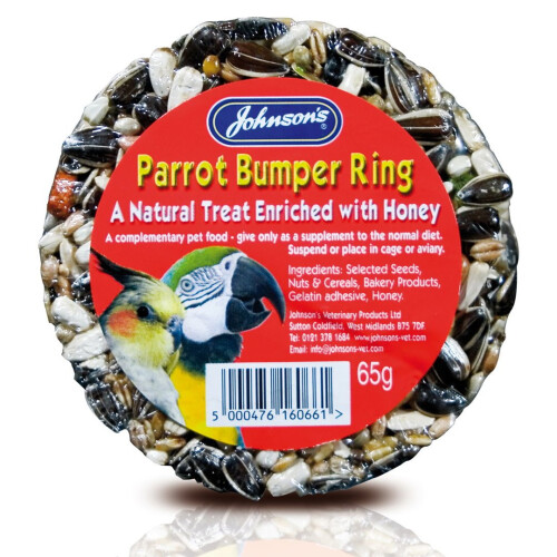 Johnson's Veterinary Jvp Parrot Bumper Ring 65g (Pack of 20)