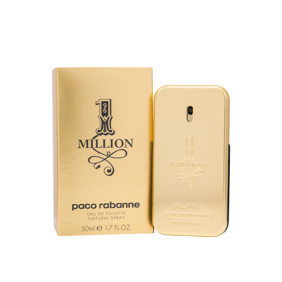 Paco Rabanne 1 Million Eau de Toilette 50ml For Mens (UK)
