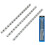 BlueSpot BlueSpot 3pc Socket Rail Set Retaining Storage Holder 1/4" 1/2" 3/8" Sockets 1