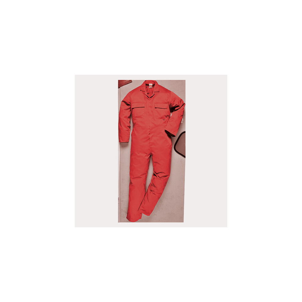 (Red, Small) Euro Work Boilersuit 5036108145492