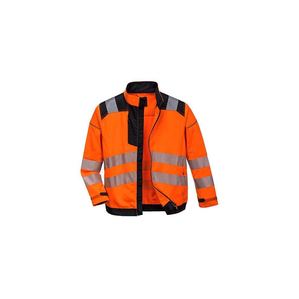 (Orange, XL) PW3 Hi-Vis Work Jacket