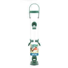 Supa Plastic 6 Port Seed Feeder Green 41cm (16'')