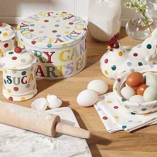Emma Bridgewater - Polka Dot Original Long Deep Rect 24x10x7.8cm 2