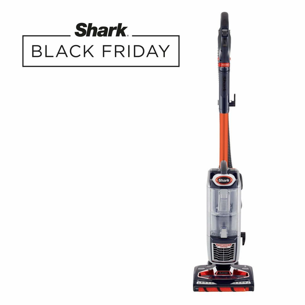 Shark Upright Vacuum Cleaner [NV801UKT] Pet Hair, Powered Lift-Away, Powerful, Navy