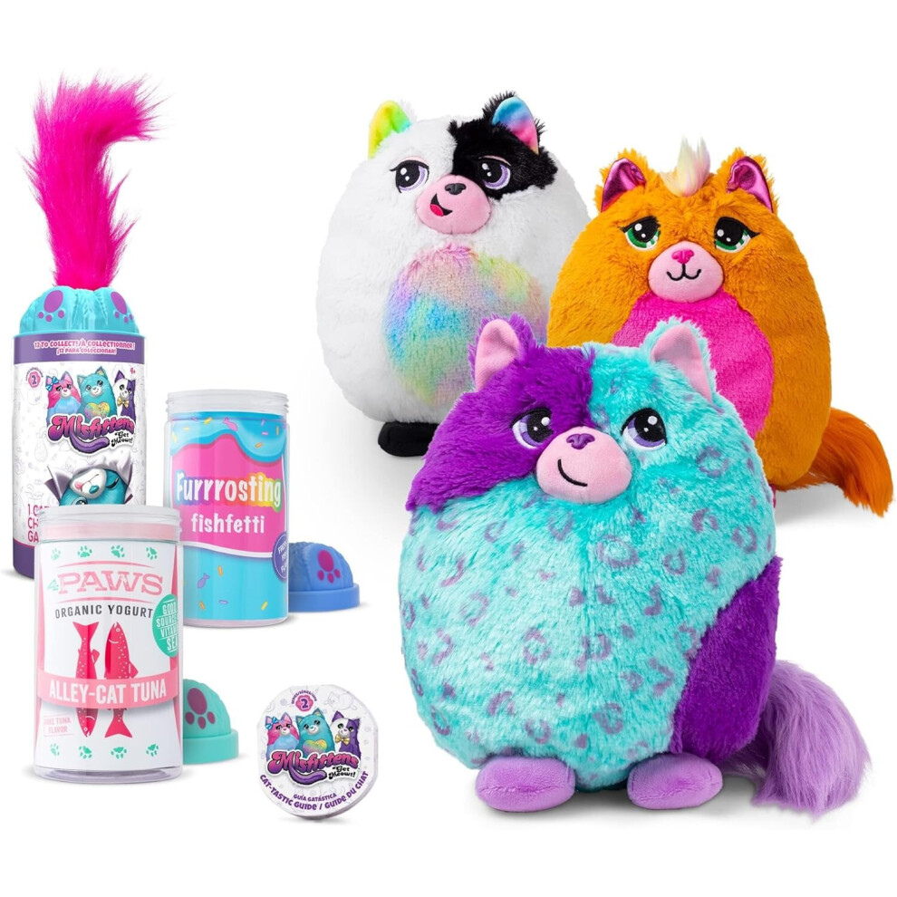 Photos - Other Toys Basic Fun Surprise Cat Plush Cuddly Soft Toy for Girls and Boys Plush Gift for Kids 