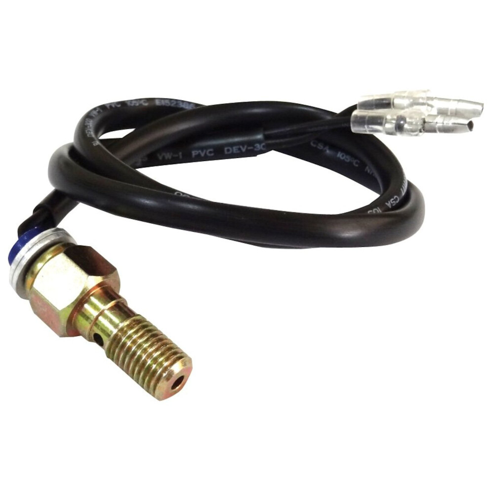 Single Banjo Pressure Brake Switch M10x1.25mm Light 5034862352989