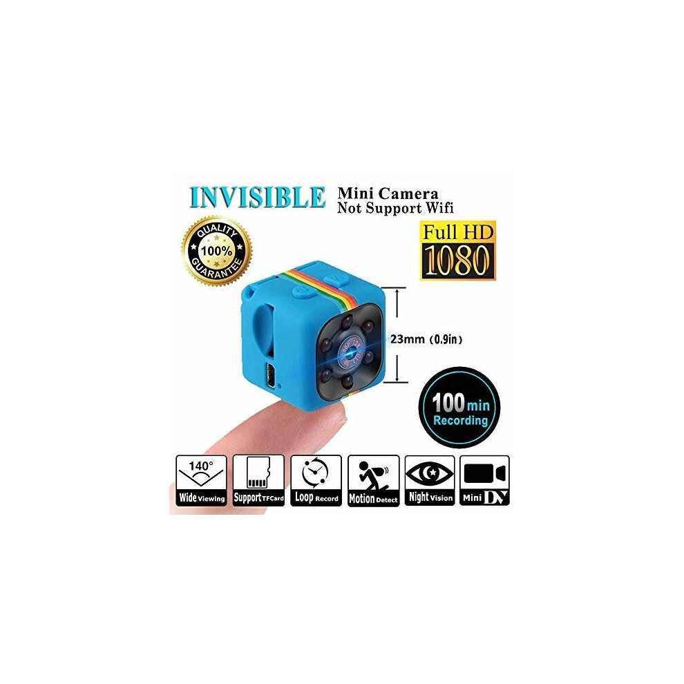 SQ11 1080P Mini Camera, Camera Sport Cam, HD Camcorder Night Vision Miniature Camera, Hidden Camera ( FOV140 , Miniature Camera) Mini DV Video...