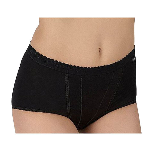 Sloggi (16, Black) Sloggi Control Maxi 2P 2 Pack Briefs 1