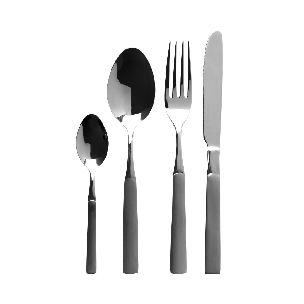 Premier housewares Jewel 24pc Silver Finish Cutlery Set
