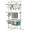 Dry:Soon Mini Standard 3-Tier Heated Airer (Under 4p / Hour!) 3