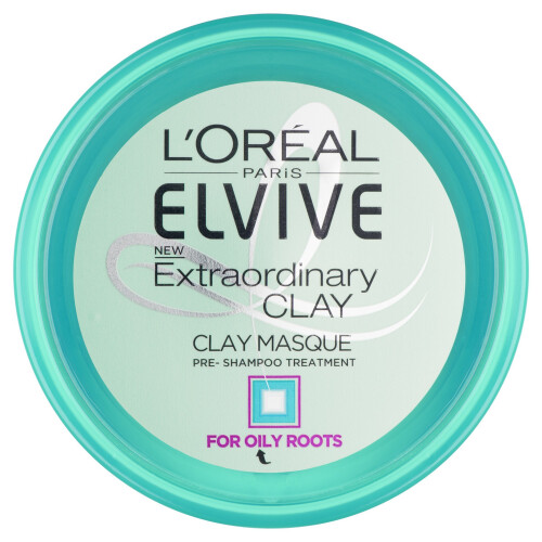 L’Oréal Paris L'Oreal Paris Elvive Extraordinary Clay Masque Pre Treatment Shampoo, 150 ml