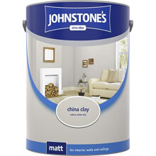 (China Clay, 5L) Johnstone's Matt Emulsion | Matt Wall Paint