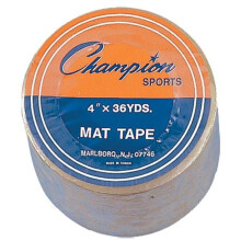 Champion Sports 4X36MT 4 in. x 36 Yards Mat Tape, Clear