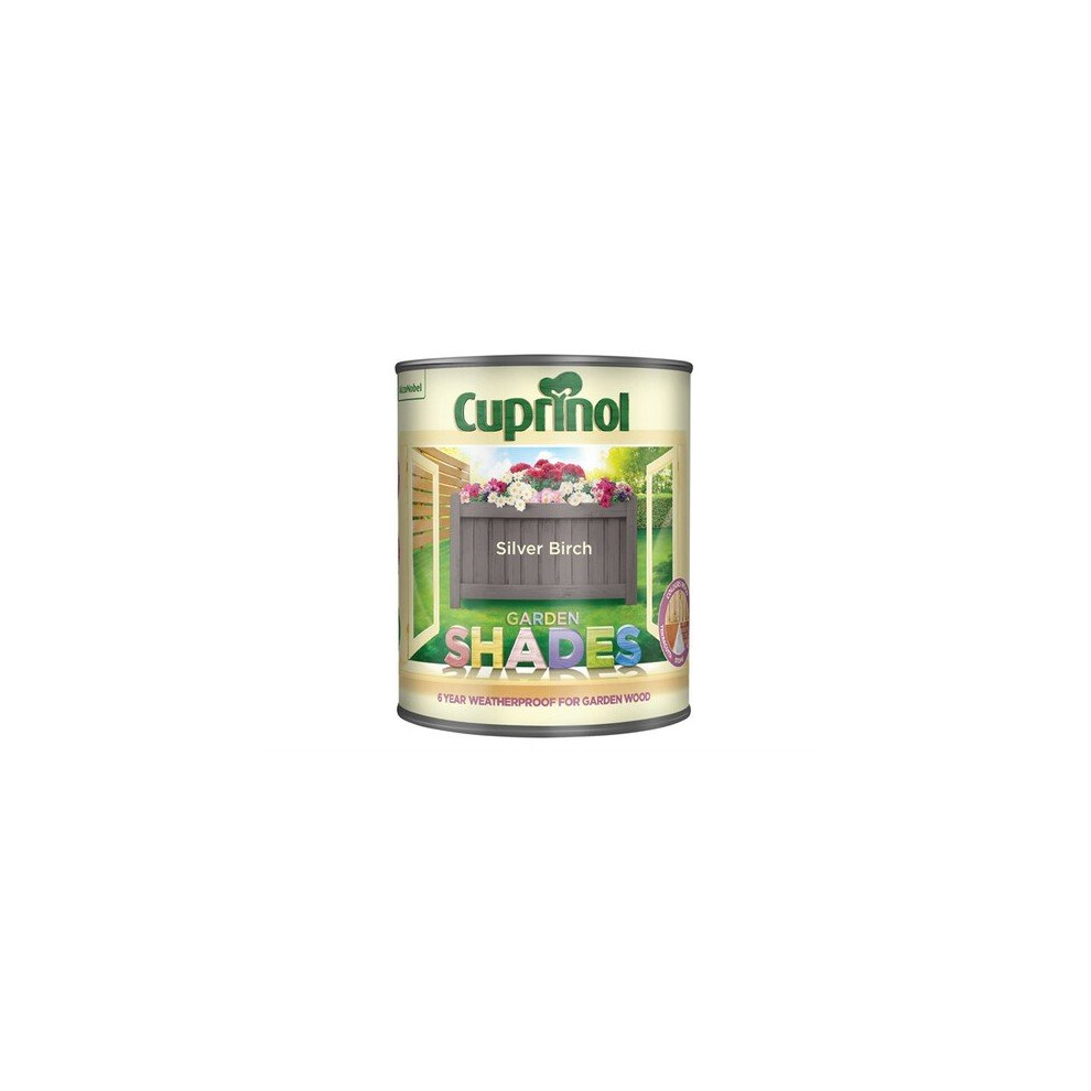 Cuprinol 5092551 Garden Shades Silver Birch 1 Litre