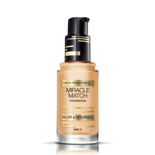 Max Factor Max Factor Miracle Match Foundation 47Â Nude 2