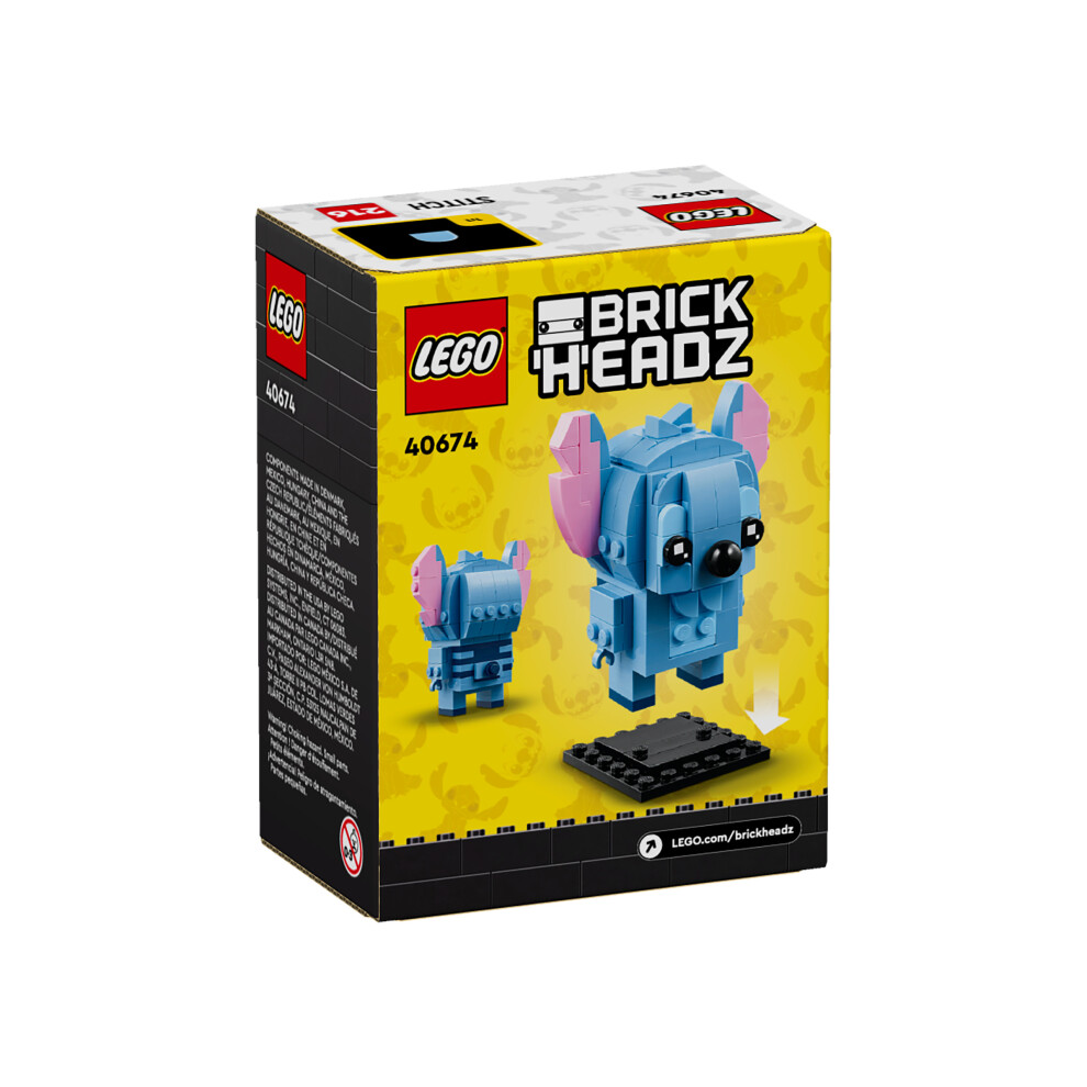 LEGO 40674 - LEGO BRICK HEADZ STITCH - STITCH - BRAND NEW & SEALED