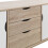 Timber Art Design UK Alford Sideboard 2 Doors 3 Drawers Storage Cabinet Cupboard Oak White 5