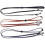 Ruix 3 Pieces Eyeglass Strap, PU Leather Eyeglass Chain Eyeglass Cords Retainer 2