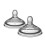 Tommee Tippee Tommee Tippee Advanced Anti-Colic Baby Bottle Silicone Teats, Fast Flow, 2 Pk 3