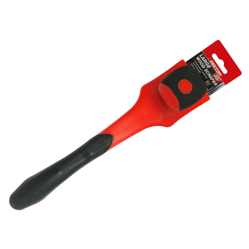 Dekton 300mm Wood Paint Stripper Razor Scraper Tool Soft Grip
