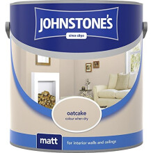(Oatcake, 2.5L) Johnstone's Matt Emulsion | Matt Wall Paint