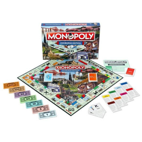 Monopoly Monopoly - 2018 Edinburgh Edition Board Game 1