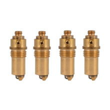 4Pcs Basin Pop Up Click Clack Slotted Plug Bolt Assembly for Most Bathroom Bathtub Sink Drain Stopper