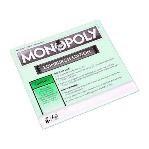 Monopoly Monopoly - 2018 Edinburgh Edition Board Game 2