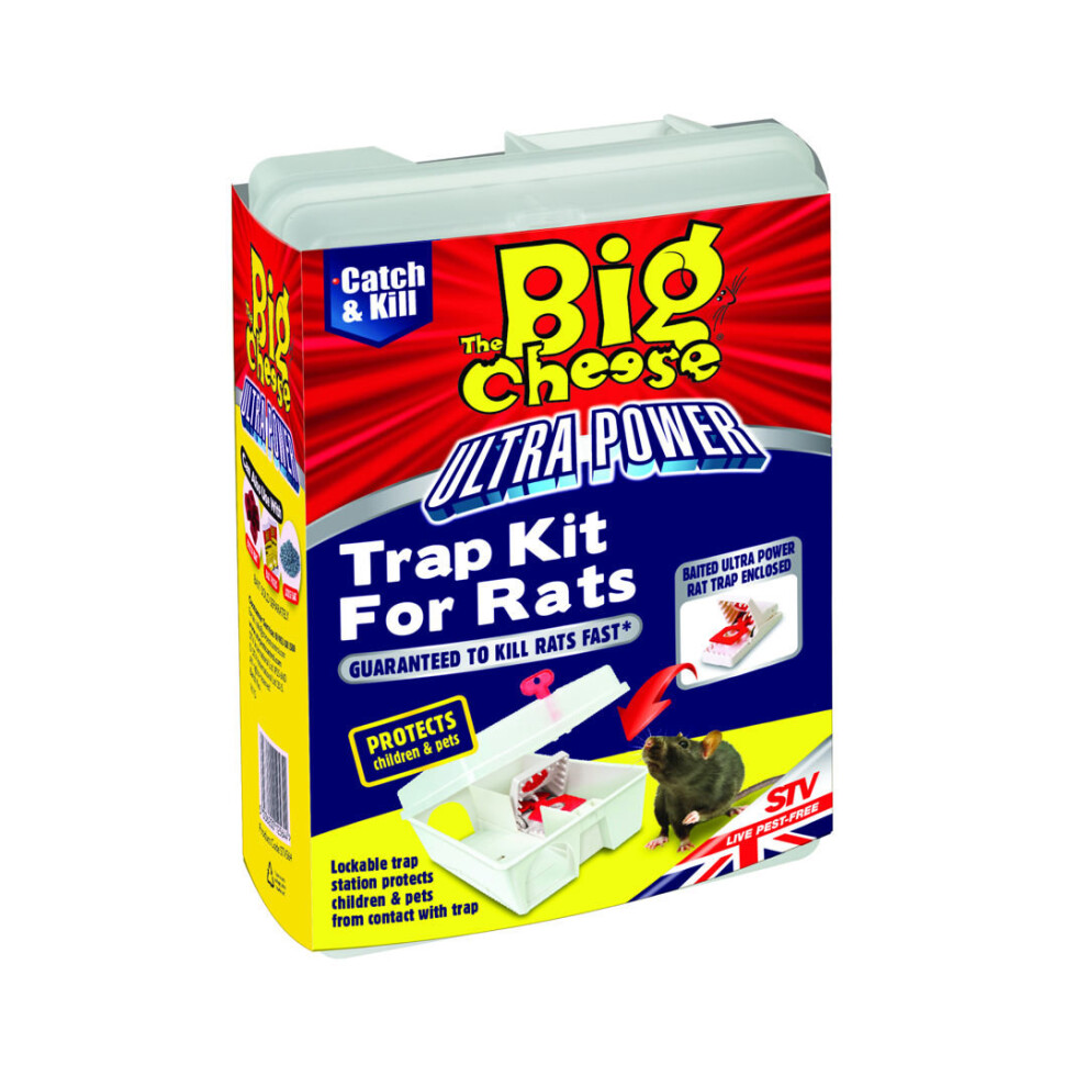 The Big Cheese Ultra Power Trapping Kit For Rats-image-OPC-PNFDFG-NEW