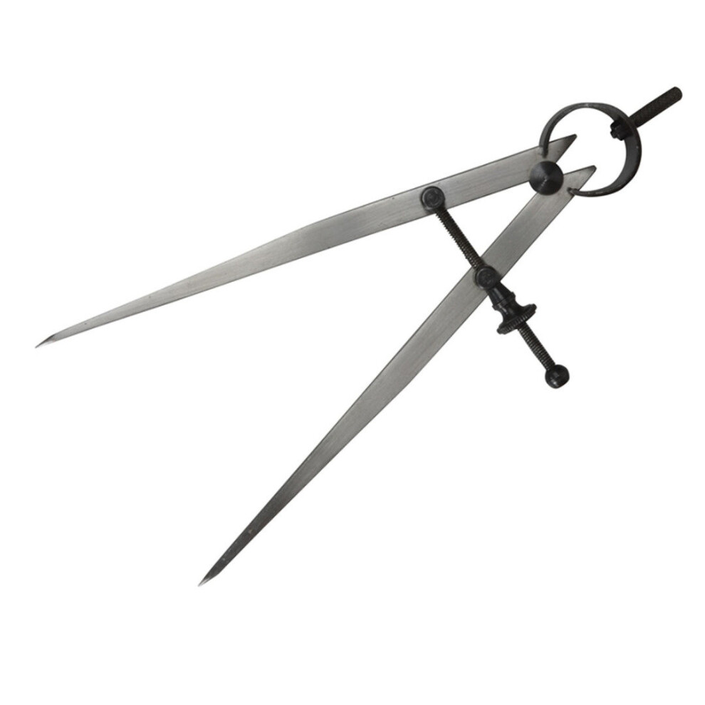 Spring Divider Adjustable Leg Caliper 6Inch 150mm  Carbon Steel Faithfull FAIDIV6