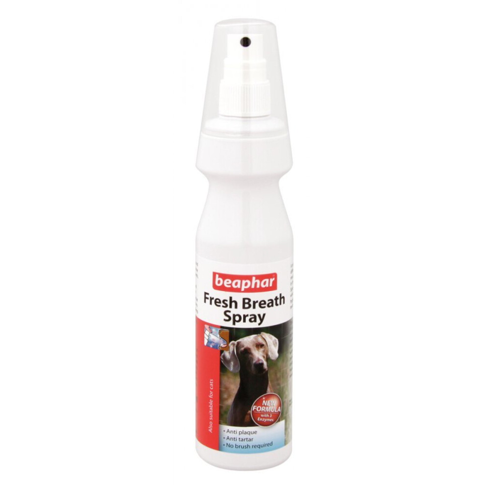 Beaphar Fresh Breath Spray For Dogs & Cats 150ml