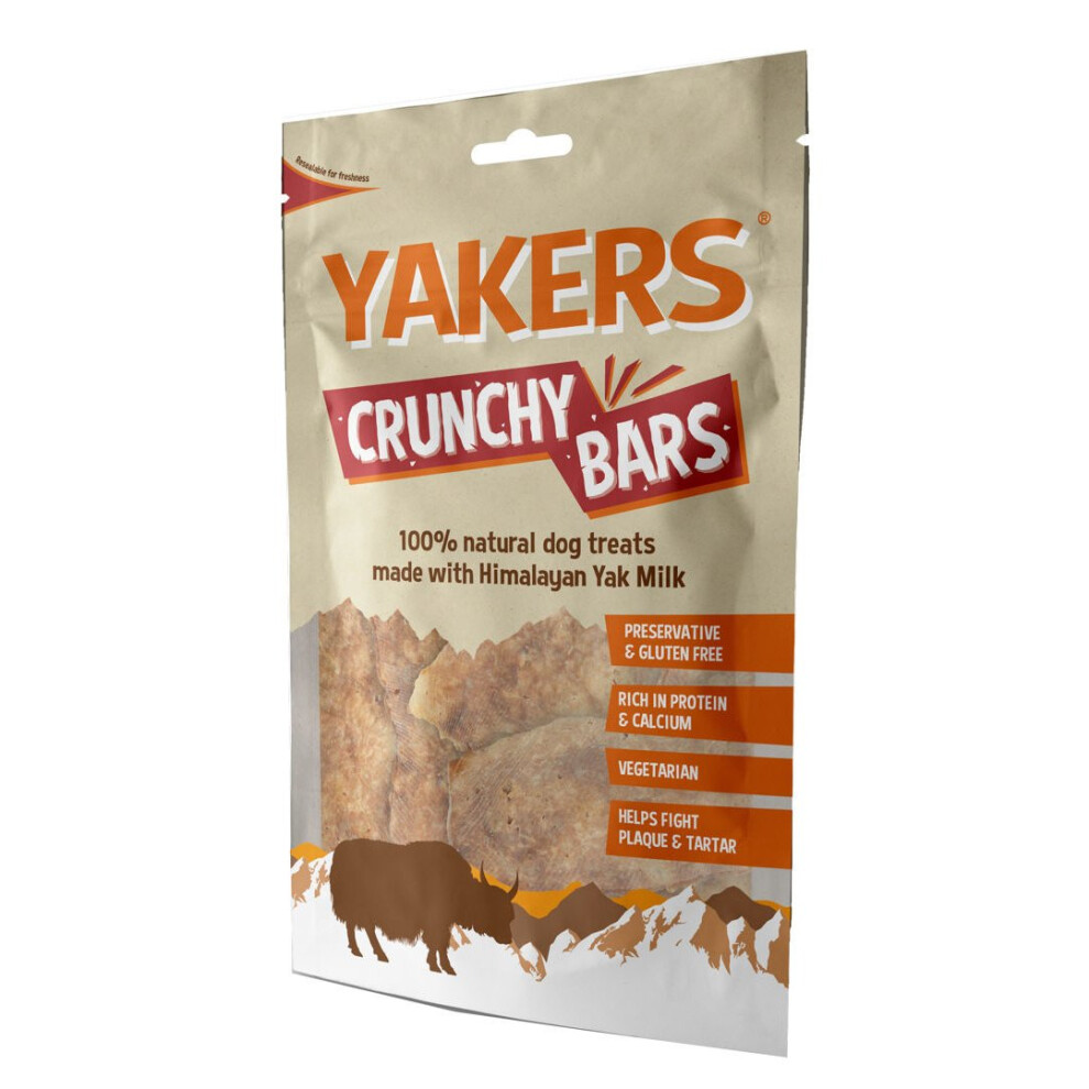 Yakers Crunchy Bars 80g (Pack Of 5)