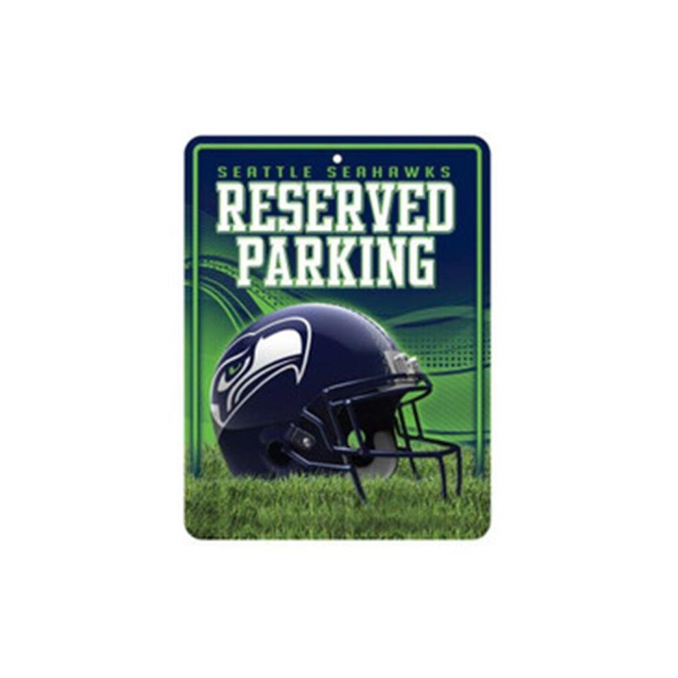 Rico Industries PSM2901 Metal Parking Sign - Seattle Seahawks-image-OPC-PNFR5P-NEW