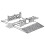 OO Railway Station Building - Level Crossing plastic kit Dapol Kitmaster C015 2