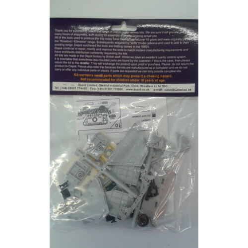 Presflo Cement Wagon - Dapol Kitmaster C040 OO Gauge Unassembled Plastic Model Kit 2