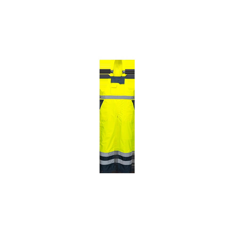 (Yellow & Navy, 3 Xl) Contrast Bib & Brace 5036108166268