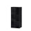 Hodedah HID23 BLACK 3 Shelf Bookcase-Black 1