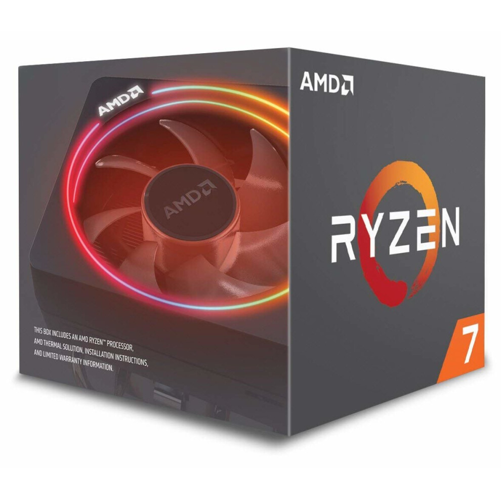 AMD Ryzen 7 2700X CPU | Advanced Processor With Cooling